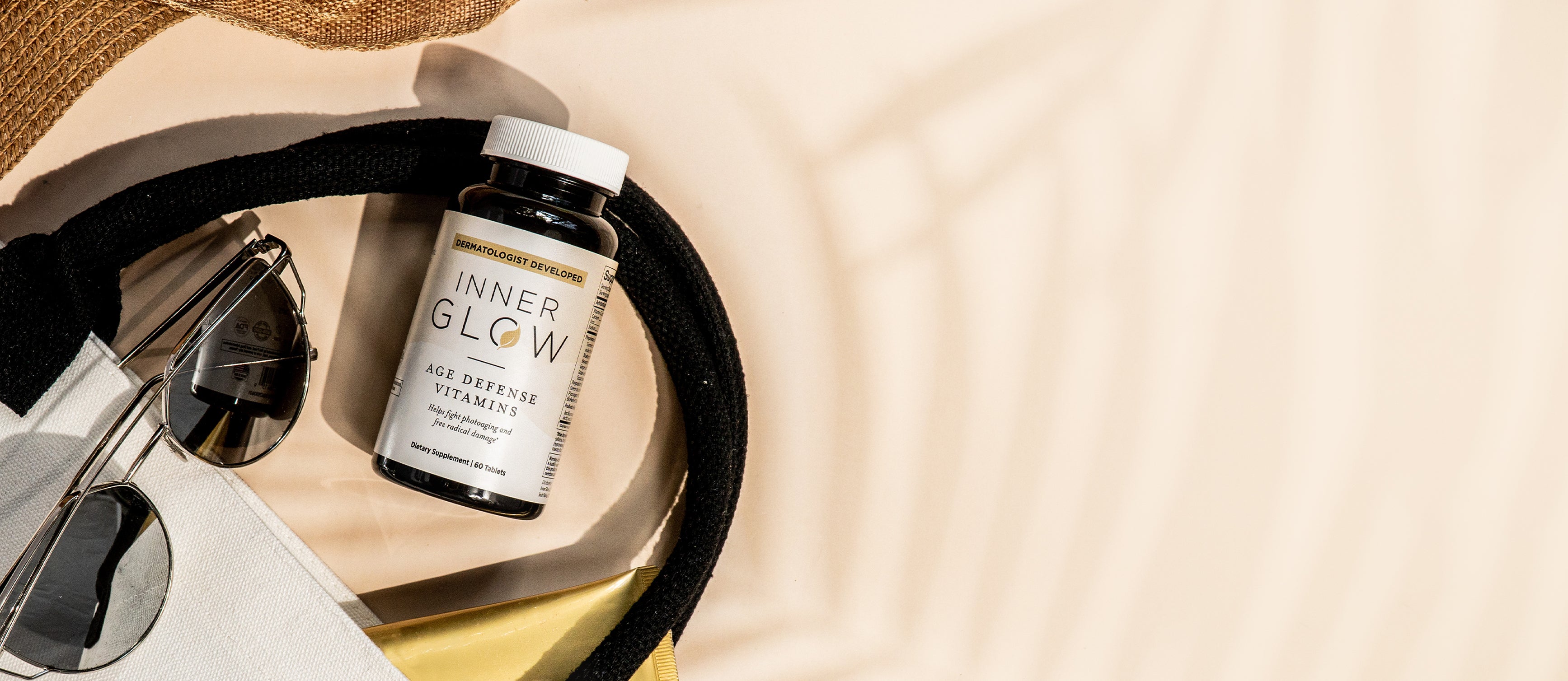 Inner Glow Age Defence, start fighting photoaging with an internal layer of  Sun protection